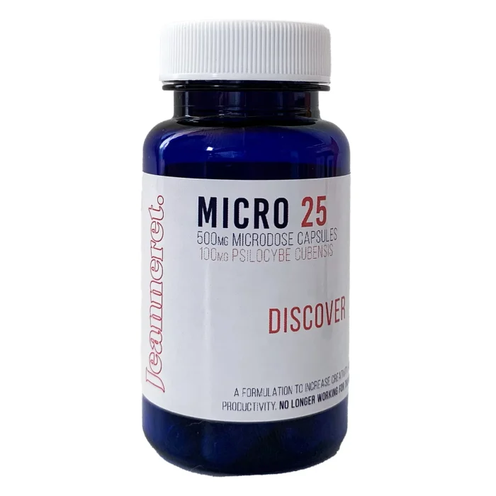 Buy Jeanneret Botanical Micro 25 (Discover) Microdose Mushroom Capsules Jeanneret Botanical Micro 25 (Discover) Microdose Mushroom Capsules