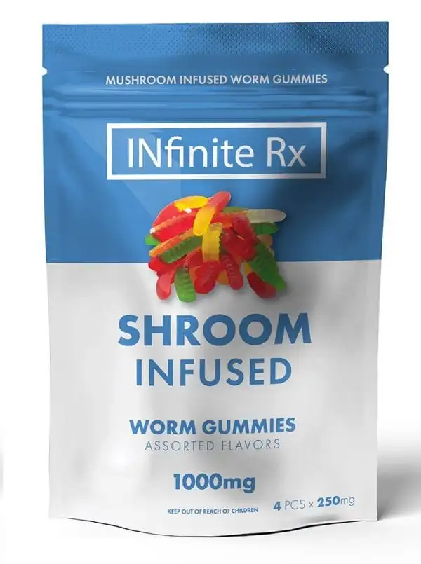 Buy INfinite Rx Worm Gummies Magic Mushroom 1000mg INfinite Rx Worm Gummies Magic Mushroom 1000mg