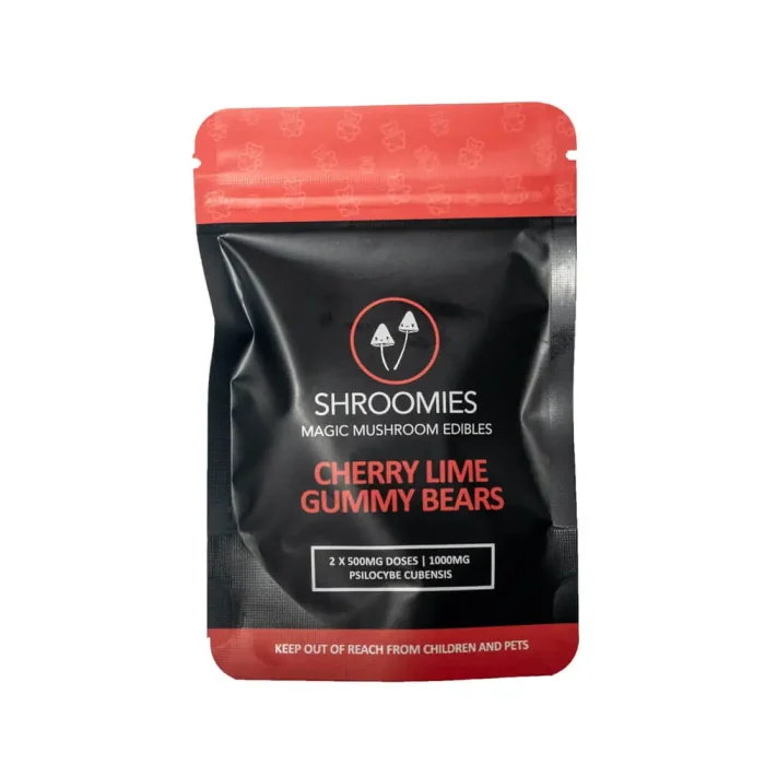 SHROOMIES-Cherry Lime Gummy Bears Edibles