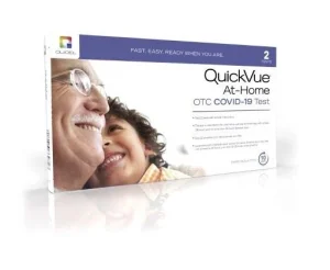 Buy Quidel QuickVue At-Home OTC Covid-19 Test – Nasal Swab, 10 Minute Rapid Results