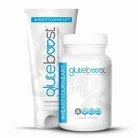 Natural Butt Enhancing Supplement & Buttock Size Enlargement Cream Combo Set