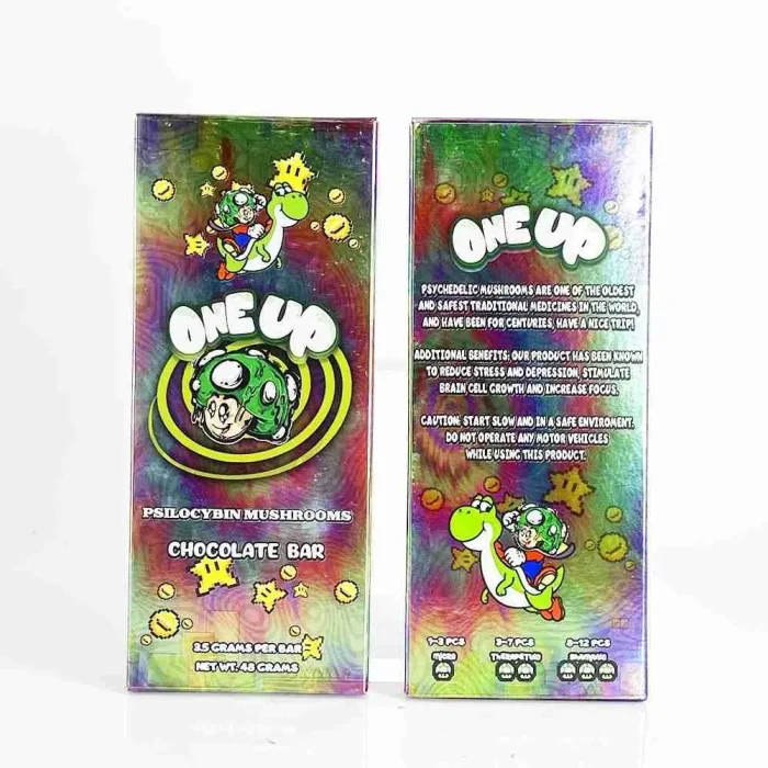 One-Up Psilocybin Mushroom Chocolate Bar