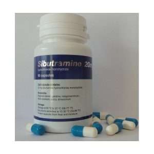 Sibutramine 20mg – 100 Capsules count per box