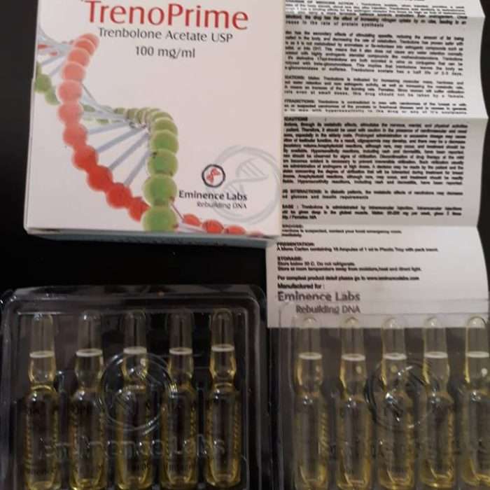 Buy Trenoprime 100mg/ml (Trenbolone acetate) – 10 ampoules pack Trenoprime 100mg/ml (Trenbolone acetate) – 10 ampoules pack