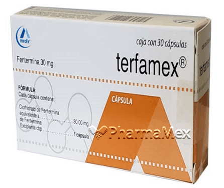 Terfamex Phentermine 30mg FDA Approved Weight Loss