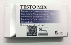 TESTO-MIX (Sustanon 250mg/ml) – 10amp by Omega-meds