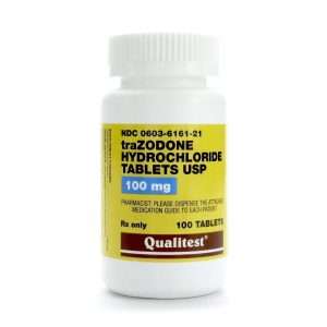 Buy Trazodone HCl, 100mg, 100 Tablets/Bottle,PRICE EACH PER PILL!