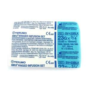 Buy Winged Infusion Set, 23g X 3/4″, 12″ Tubing, Ultra Thin Wall Needle,,surflo®, 50/box Winged Infusion Set, 23g X 3/4″, 12″ Tubing, Ultra Thin Wall Needle,,surflo®, 50/box