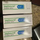 Zepbound Tirzepatide Injection Prefilled Syringes 12.5 mg/0.5 mL Pen-Style (4-Pack) **Refrigeration Required** (RX)