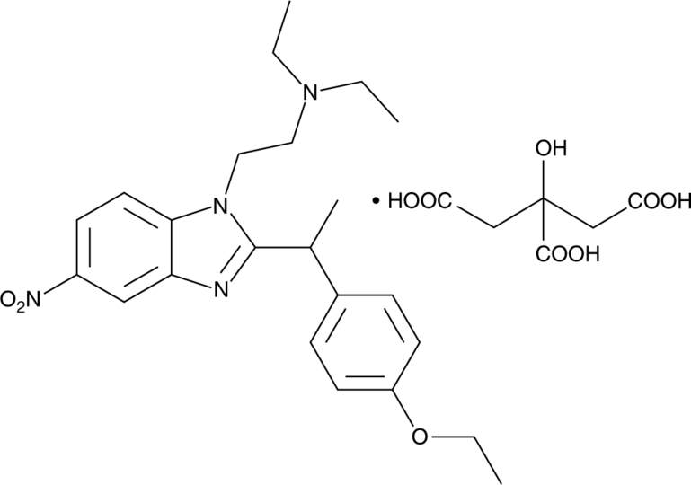 α’-methyl Etonitazene Citrate – Crystalline Solid – 1 mg, 5mg