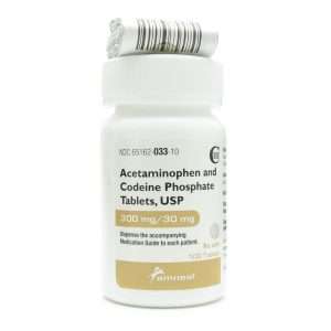 Codeine Phosphate 30mg – Pain & Cough Relief