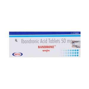 Bandrone 50mg Tablet (Ibandronic Acid)