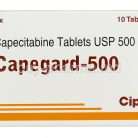 Capegard 500mg Tablet (Capecitabine)
