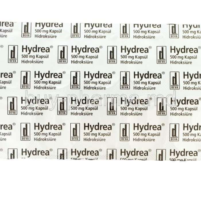 Buy Hydrea 500mg Capsule (Hydroxyurea) Hydrea 500mg Capsule (Hydroxyurea)