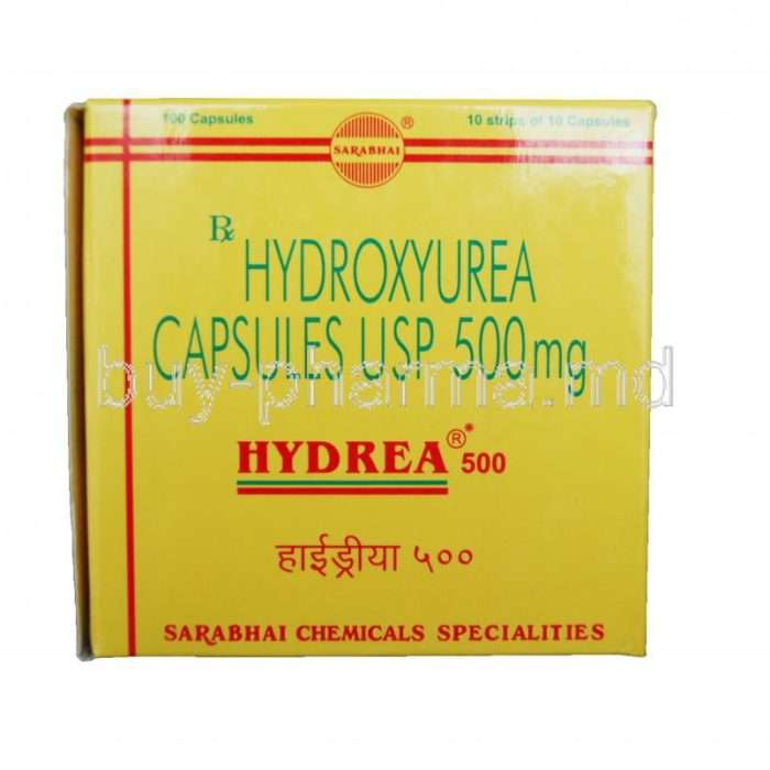 Buy Hydrea 500mg Capsule (Hydroxyurea) Hydrea 500mg Capsule (Hydroxyurea)