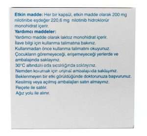 Buy Tasigna 150mg Capsule (Nilotinib) Tasigna 150mg Capsule (Nilotinib)