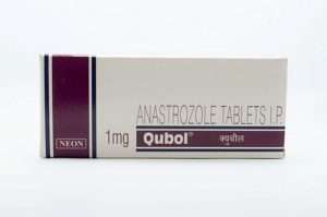 Qubol 1mg Tablet (Anastrozole)