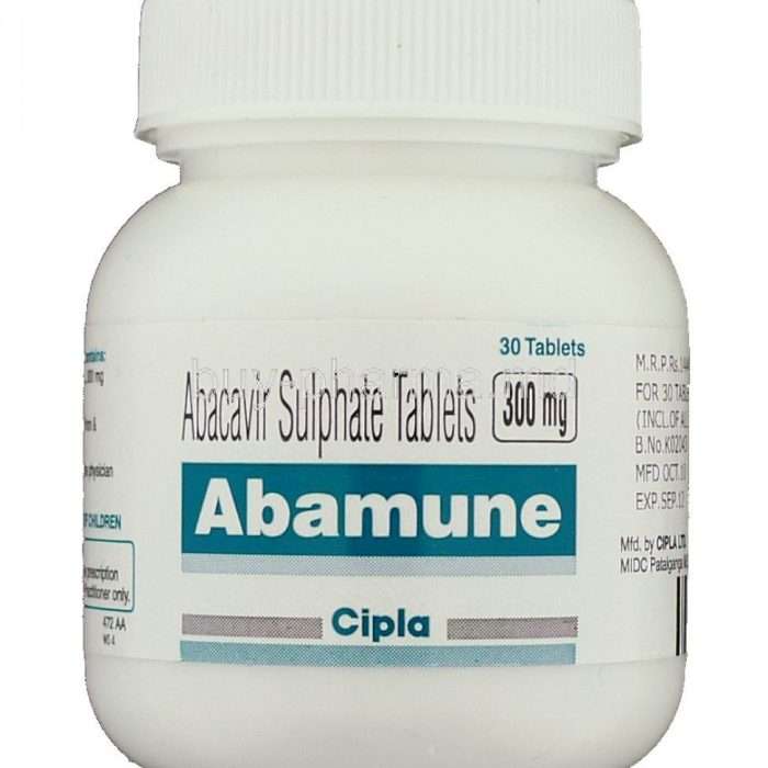 Buy Abamune 300mg Tablet (Abacavir) Abamune 300mg Tablet (Abacavir)
