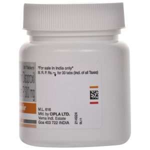 Tenvir 300mg Tablet (Tenofovir)