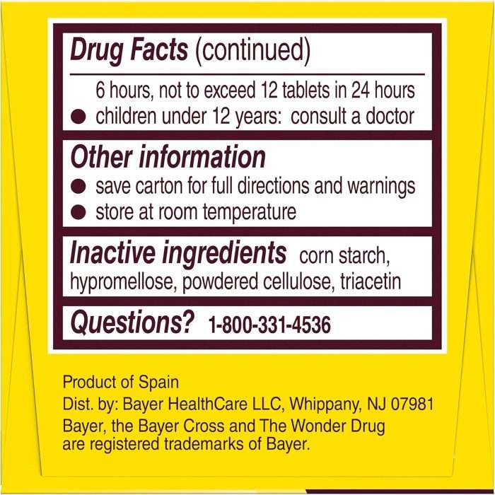 Powerful Bayer Aspirin 24-Hour Relief – 6 Trusted Forms for Heart Protection