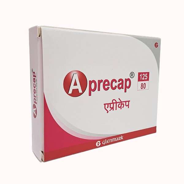 Buy Aprecap 125mg Capsule (Aprepitant) Aprecap 125mg Capsule (Aprepitant)