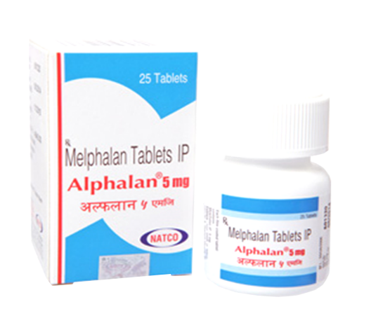 Buy Alphalan 5mg Tablet (Melphalan) Alphalan 5mg Tablet (Melphalan)