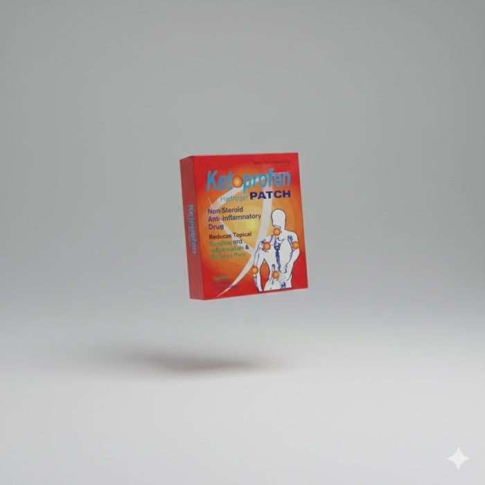 Ketoprofen topical gel/patch