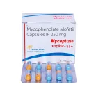 Mycept 250mg Capsule (Mycophenolate Mofetil)