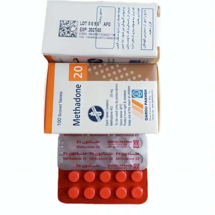 Methadone 20mg Tablet – Uses & Side Effects