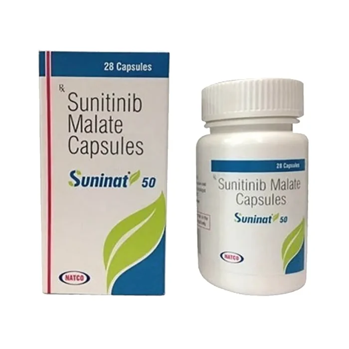 Buy Suninat 50mg Capsule (Sunitinib) Suninat 50mg Capsule (Sunitinib)