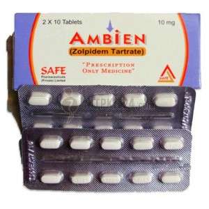 Ambien (Zolpidem) Tablets – Fast-Acting Sleep Aid