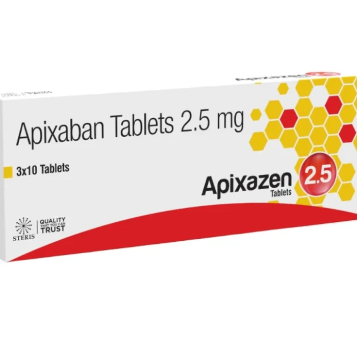 Buy Apixaban 2.5mg – Blood Thinner for Stroke Prevention and Clot Treatment Apixaban 2.5mg – Blood Thinner for Stroke Prevention and Clot Treatment