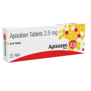 Apixaban 2.5mg – Blood Thinner for Stroke Prevention and Clot Treatment