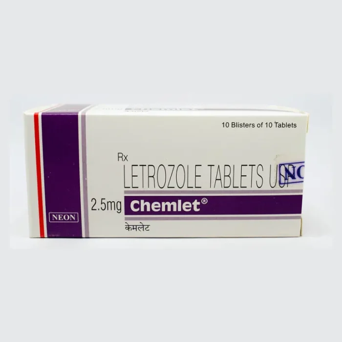 Buy Chemlet 2.5mg Tablet (Letrozole) Chemlet 2.5mg Tablet (Letrozole)
