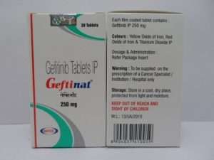 Buy Geftinat 250mg Tablet (Geftinib) Geftinat 250mg Tablet (Geftinib)
