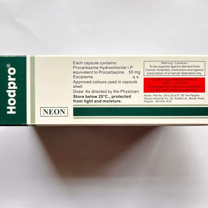 Hodpro 50mg Capsule (Procarbazine)