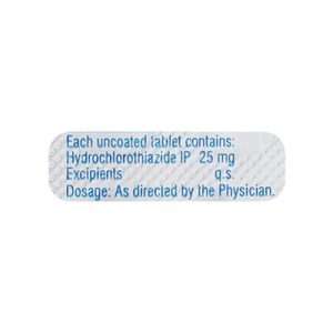 Aquazide 25mg Tablet (Hydrochlorothiazide)