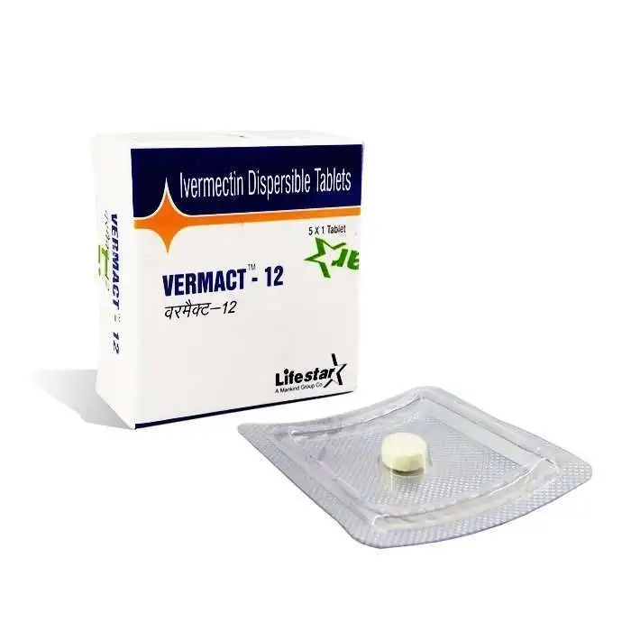 Buy Vermact 12mg Tablet (Ivermectin) Vermact 12mg Tablet (Ivermectin)