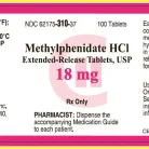 Generic methylphenidate extended release