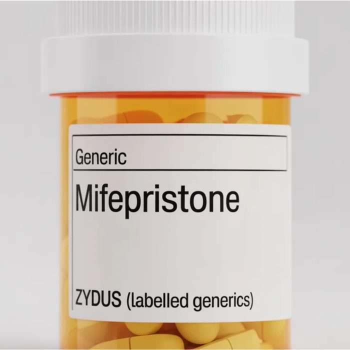 Generic mifepristone — Zydus (labelled generics)