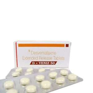 Desvenlafaxine 50mg Extended-Release Tablets - SNRI Antidepressant