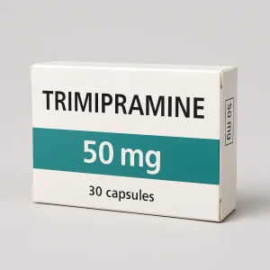Trimipramine 25mg Capsules - Sedating Tricyclic Antidepressant