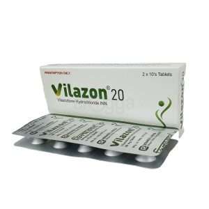 Vilazodone 20mg Tablets - Atypical Antidepressant & SPARI