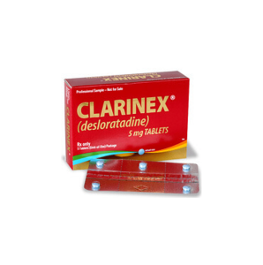 Clarinex (Desloratadine) 5mg Tablets - 24-Hour Non-Drowsy Allergy Relief