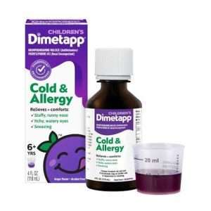 Dimetapp Cold & Allergy Elixir - Multi-Symptom Relief