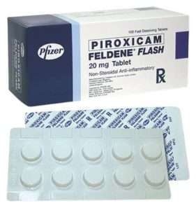 Feldene Flash (Pfizer) Piroxicam Fast-Dissolving Tablets – Rapid Anti-Inflammatory Relief